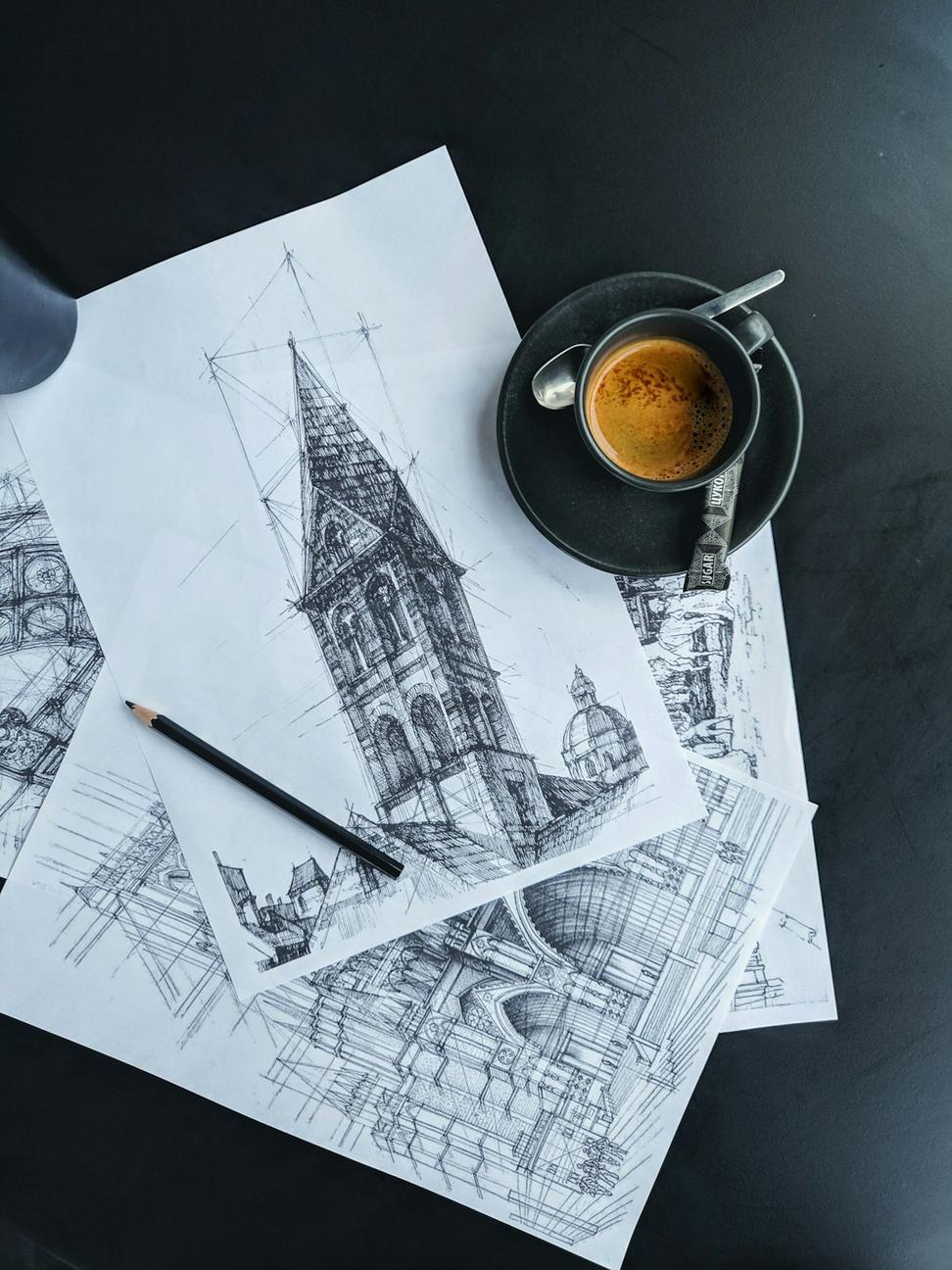Technical Section Drawing